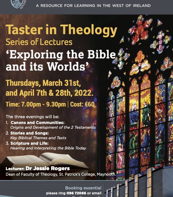 Taster in Theology – Scripture Course