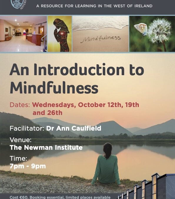 An Introduction to Mindfulness – Dr Ann Caulfield