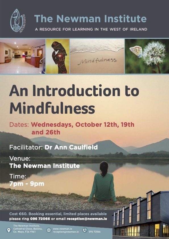 An Introduction to Mindfulness – Dr Ann Caulfield