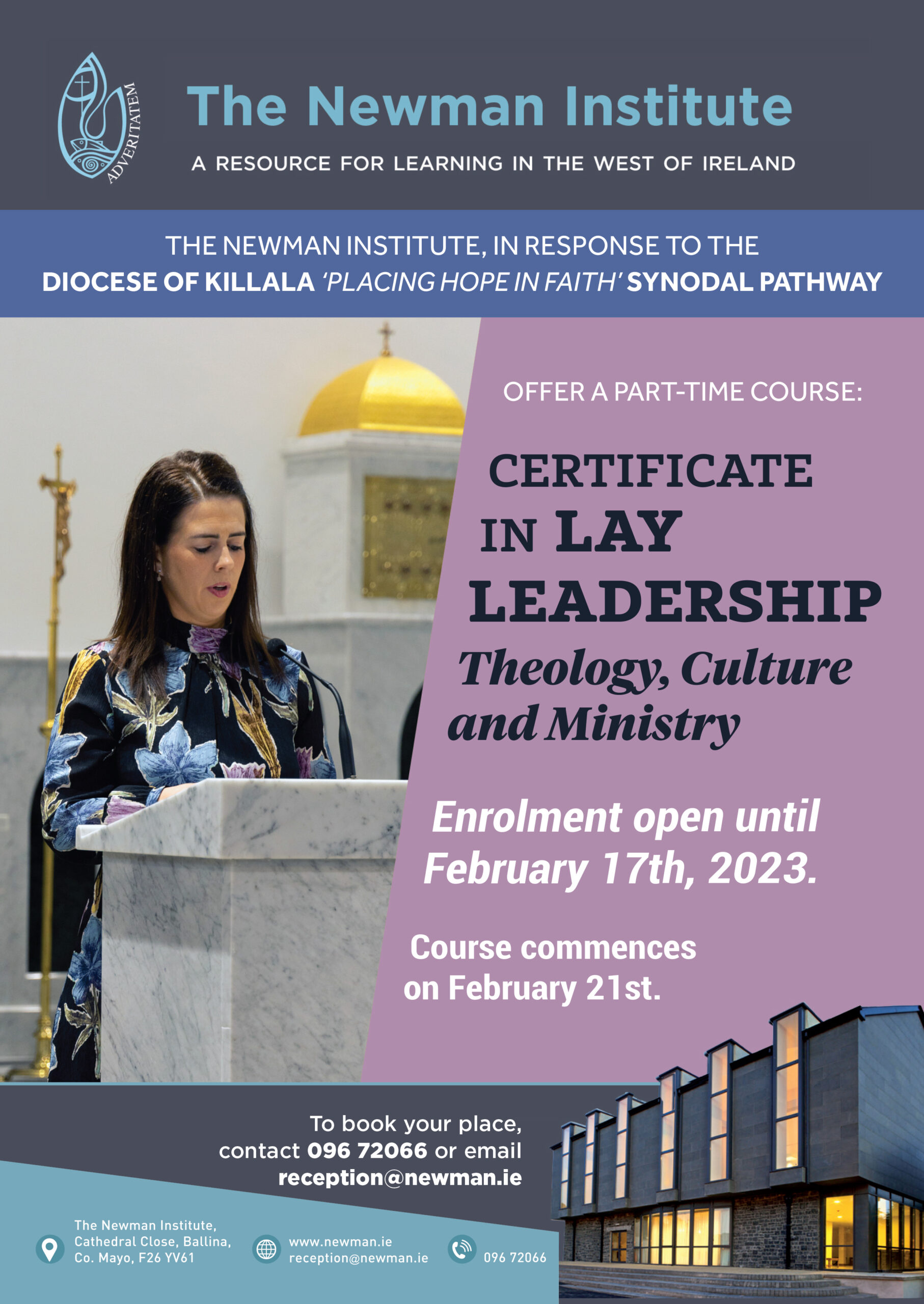 Certificate in Lay Leadership Course